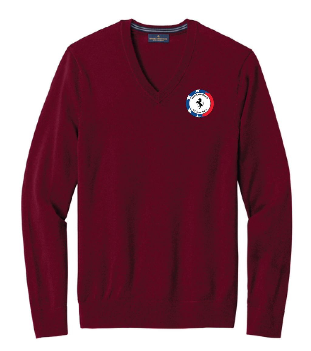 Brooks Brothers Washable Merino V-Neck Sweater