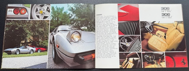 Genuine Ferrari Brochures