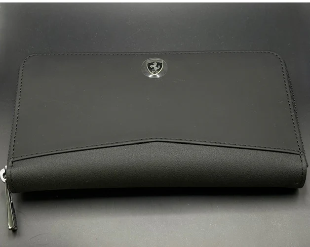Genuine Ferrari Zip Around Wallet