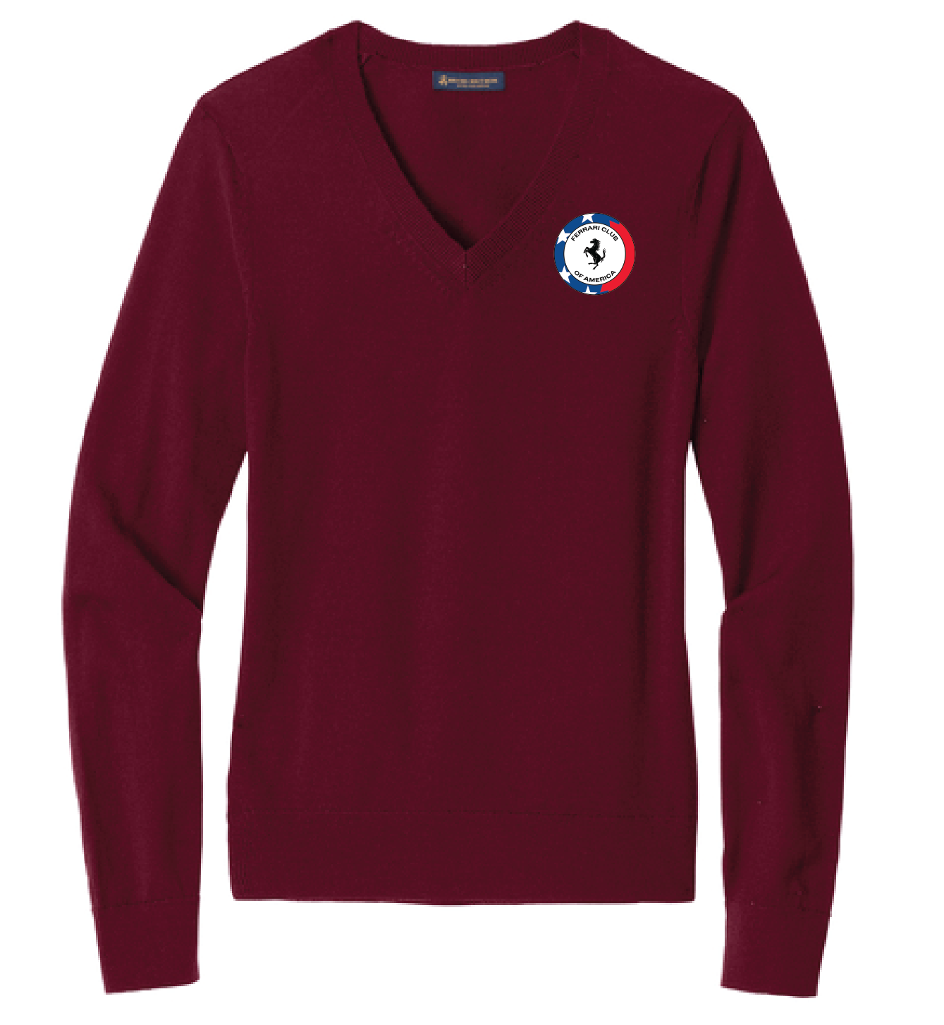 Brooks Brothers Women's Washable Merino V-Neck Sweater