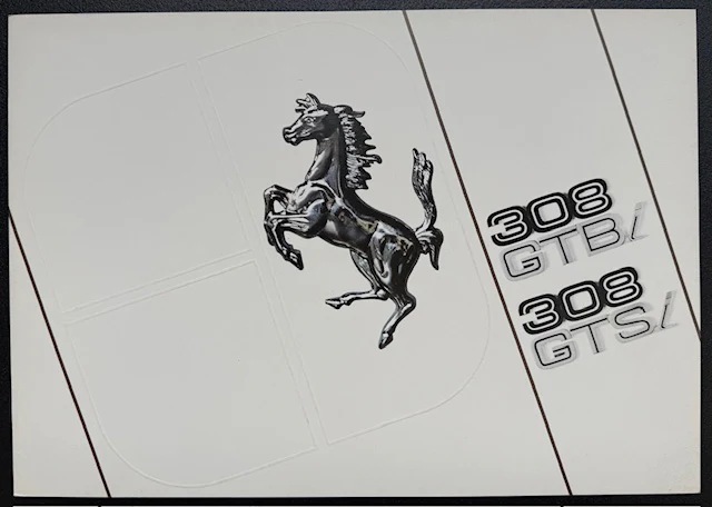 Genuine Ferrari Brochures