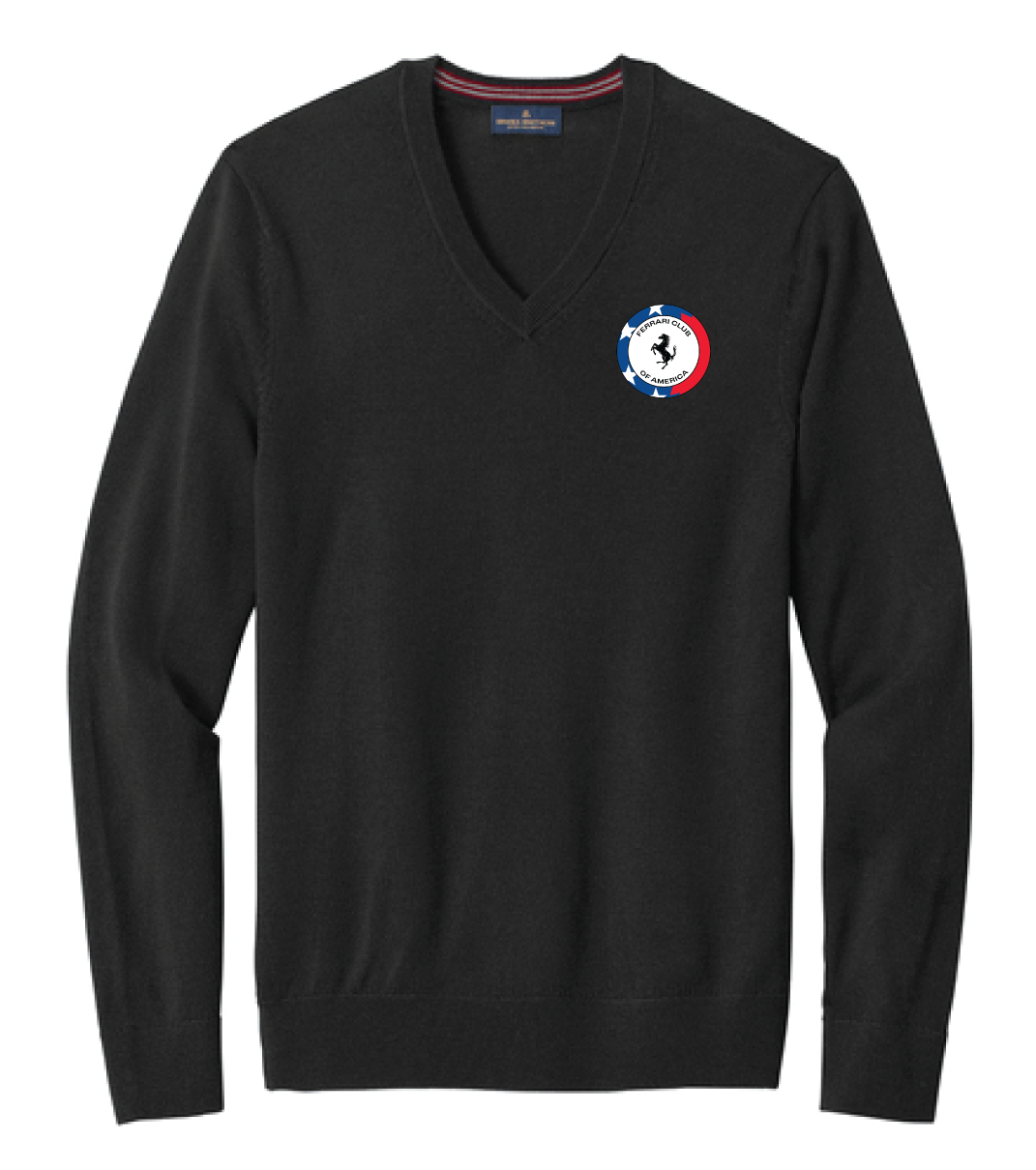 Brooks Brothers Washable Merino V-Neck Sweater