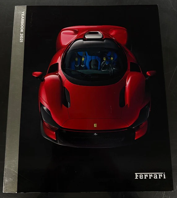 Genuine Ferrari Yearbooks